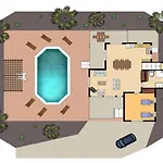 Charoula Thio Large Private Pool Ac Wifi *